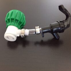 Pepsi Green BIB Connector with Tap